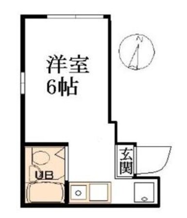 シャンテ町屋の物件間取画像